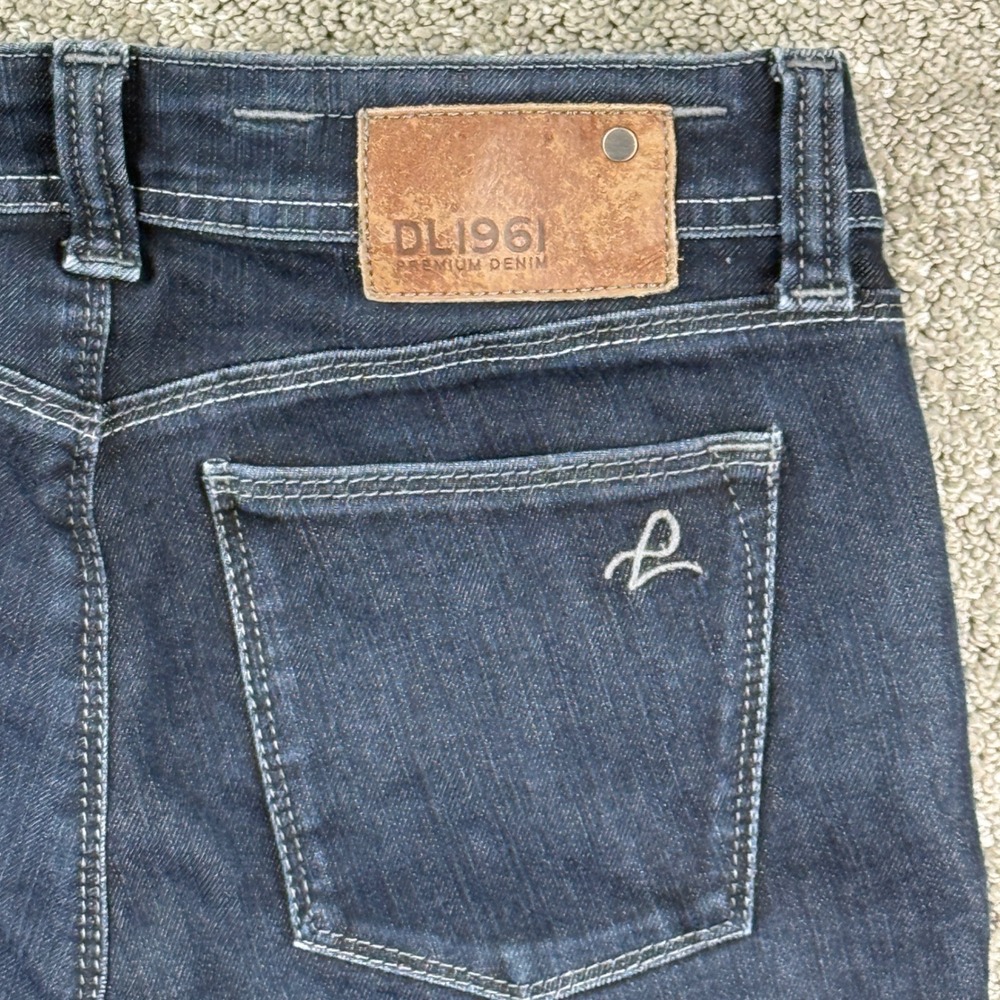 DL1961 Jeans Womens 26 Blue Grace High Rise Straight Leg 4-Way Stretch Classic